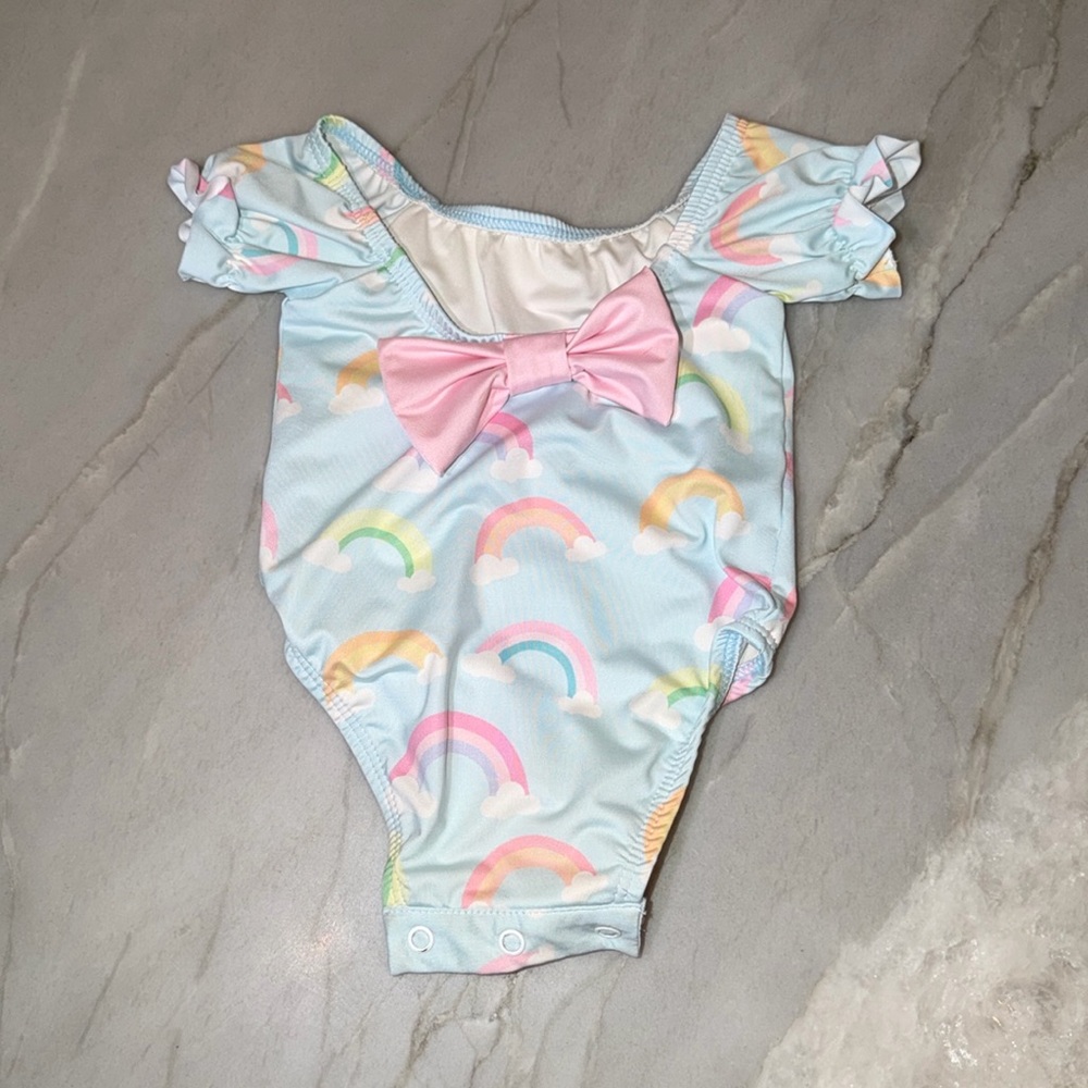 Rainbow One Piece Swimsuit
